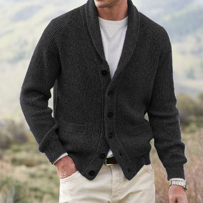 SIMPLE THICKENED CARDIGAN