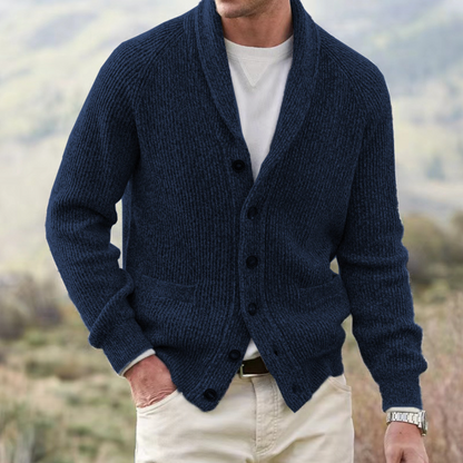 SIMPLE THICKENED CARDIGAN