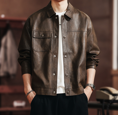 RETRO AMERICAN LEATHER JACKET