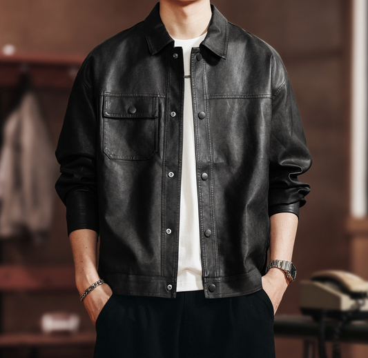 RETRO AMERICAN LEATHER JACKET