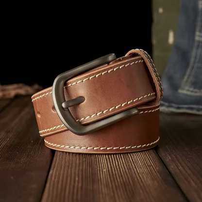 HANDMADE THICKENED GENUINE LEATHER BELT