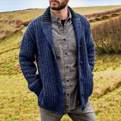 LONG SLEEVE KNITTED CARDIGAN