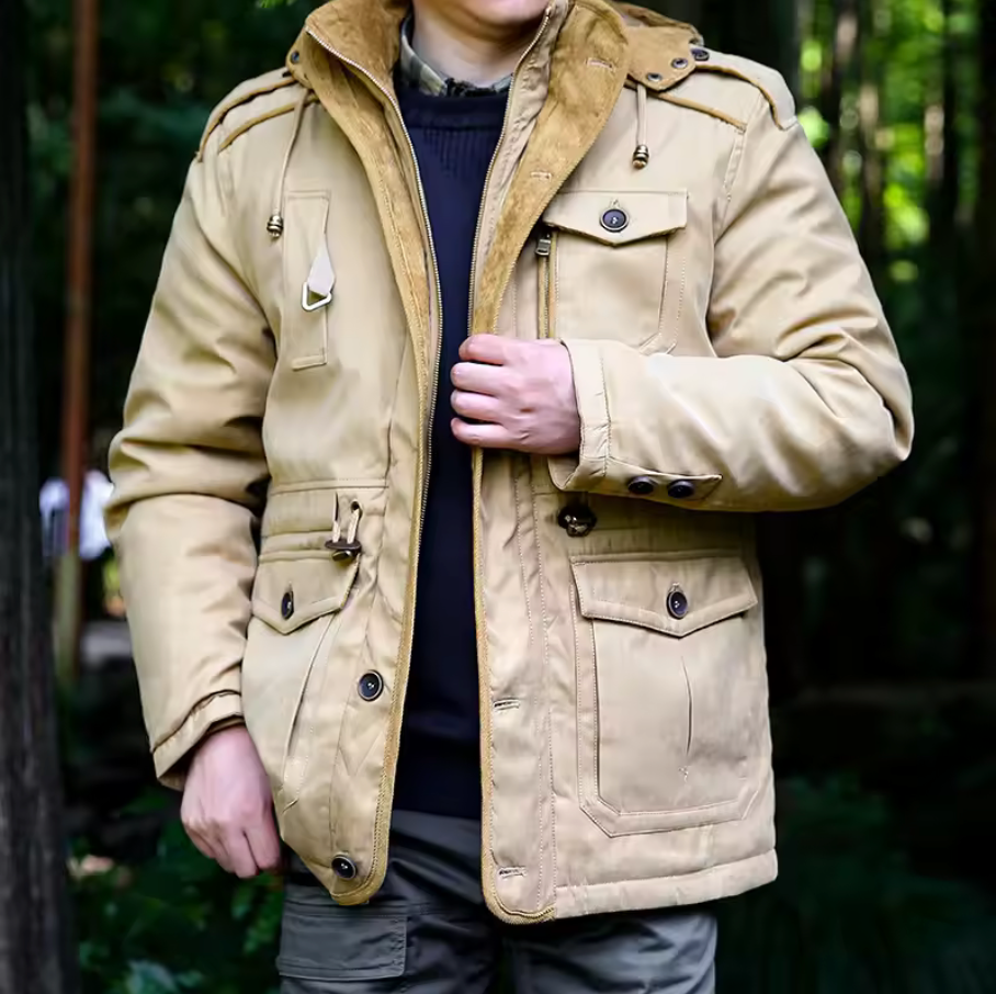PRACTICAL COTTON-PADDED JACKET