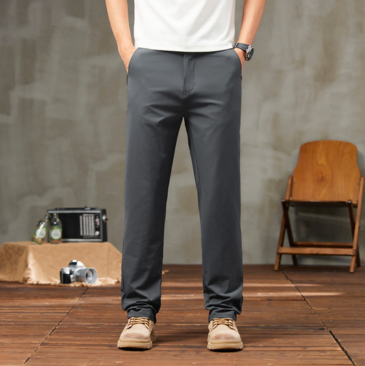 BREATHABLE STRAIGHT PANTS