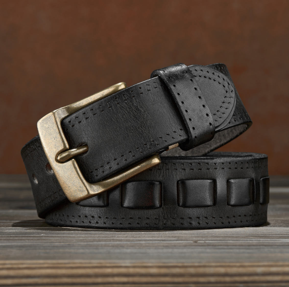 SOLID AMERICAN COWHIDE BELT