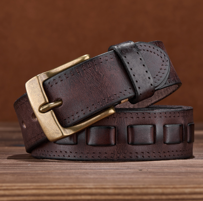 SOLID AMERICAN COWHIDE BELT