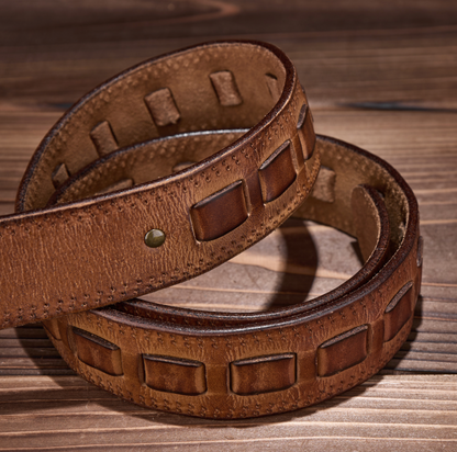 SOLID AMERICAN COWHIDE BELT