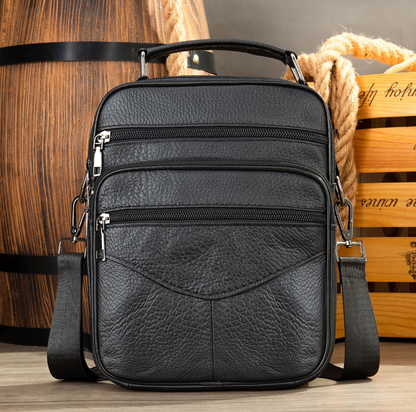 GENUINE LEATHER SHOULDER BAG