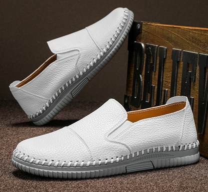 CASUAL SOFT LEATHER SLIP ON