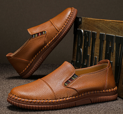 CASUAL SOFT LEATHER SLIP ON