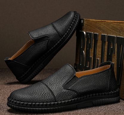 CASUAL SOFT LEATHER SLIP ON