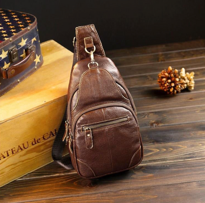 AUTHENTIC LEATHER SHOULDER BAG