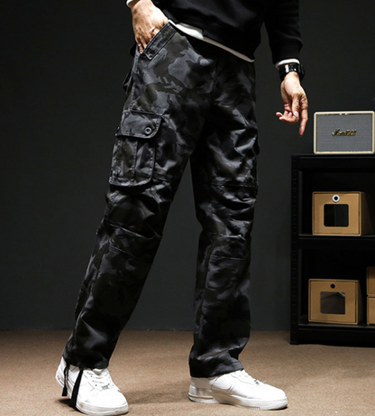 CAMOUFLAGE MULTI-POCKET TROUSER