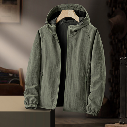 HOODED WINDREAKER JACKET