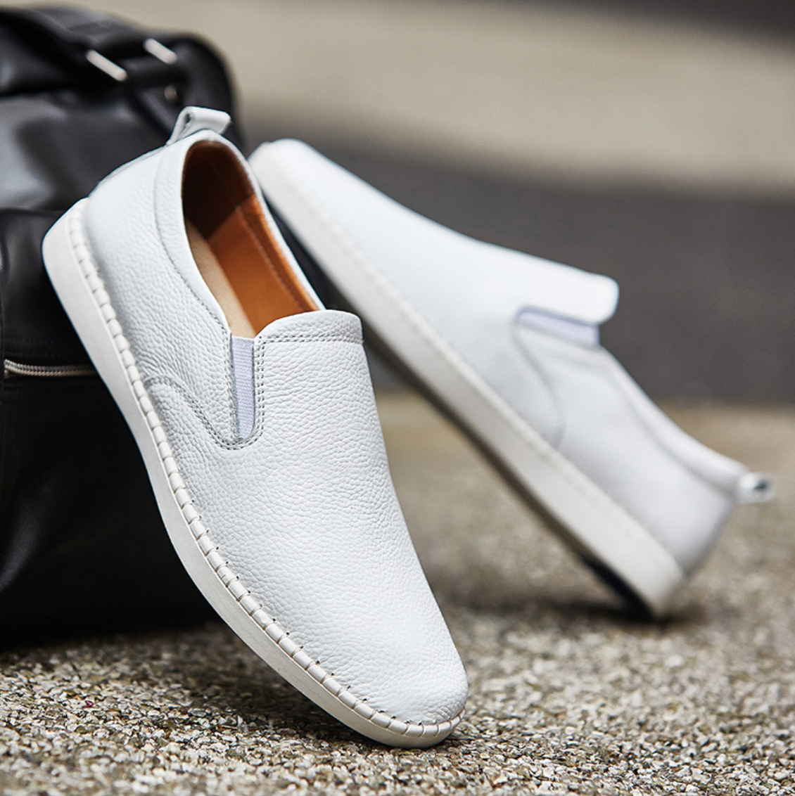 CLASSIC LEATHER SLIP-ON