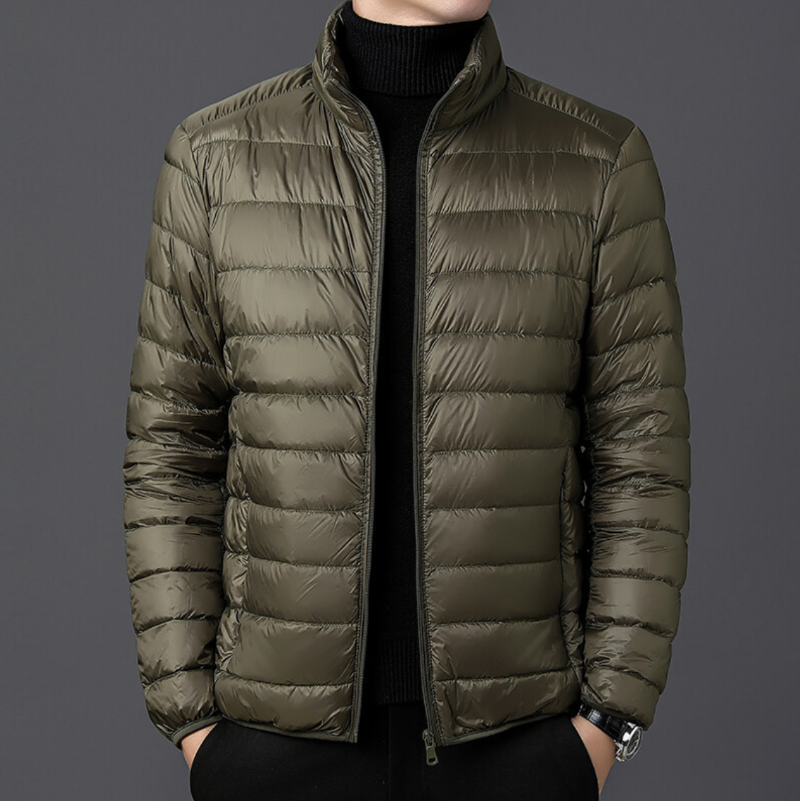 LIGHTWEIGHT FEATHER JACKET