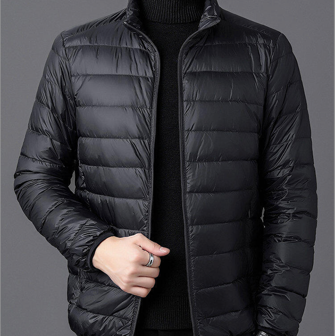 LIGHTWEIGHT FEATHER JACKET