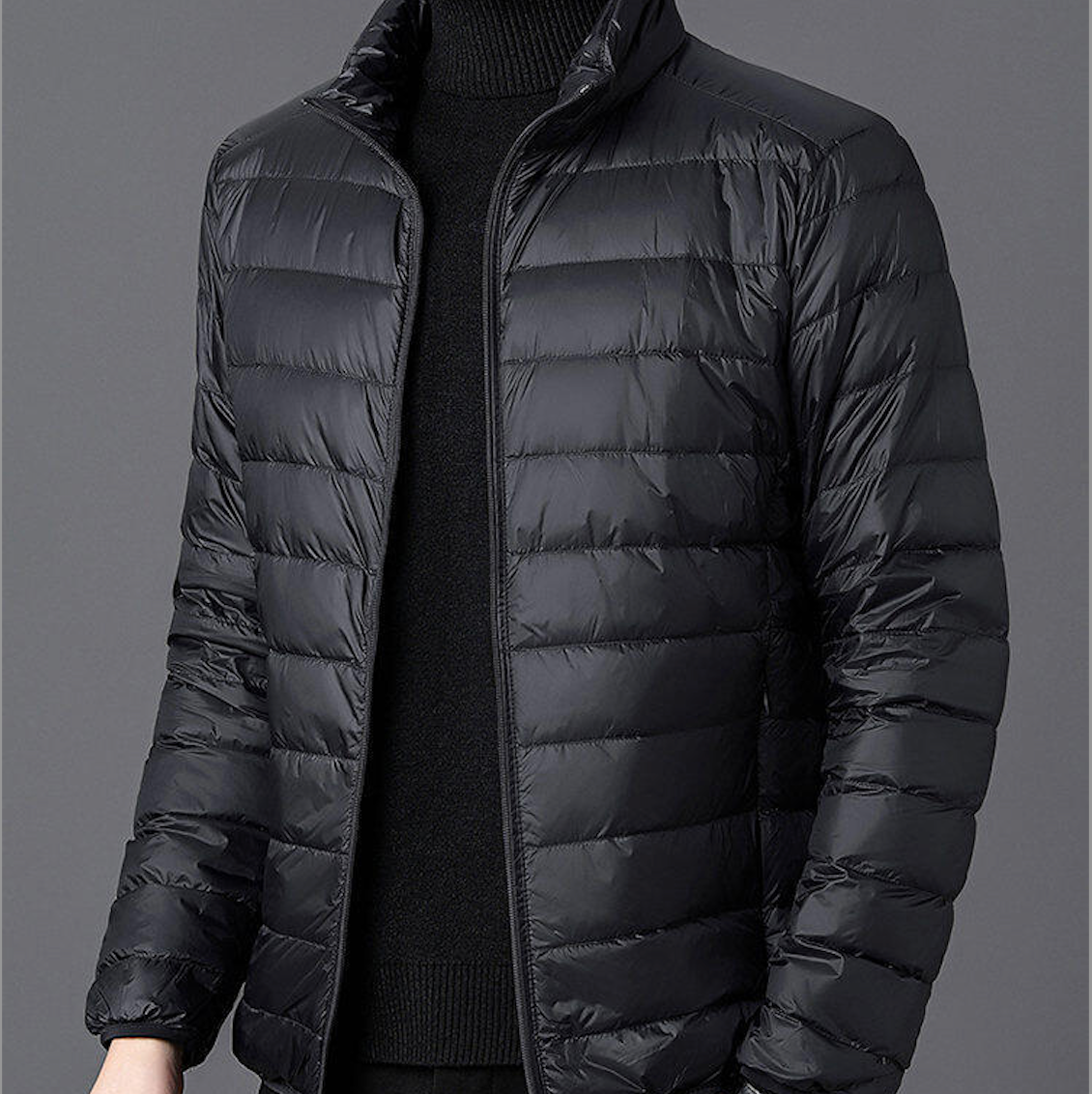 LIGHTWEIGHT FEATHER JACKET