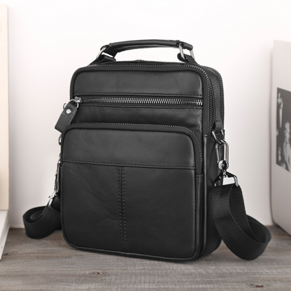 TRAVEL LEATHER CROSSBODY BAG