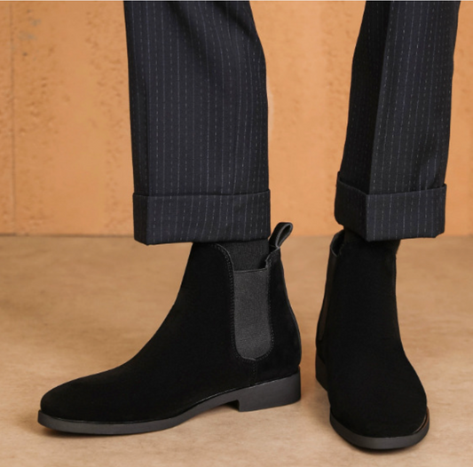 SUEDE CHELSEA BOOTS
