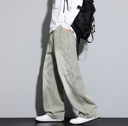 AMERICAN STREETWEAR FADED TROUSERS