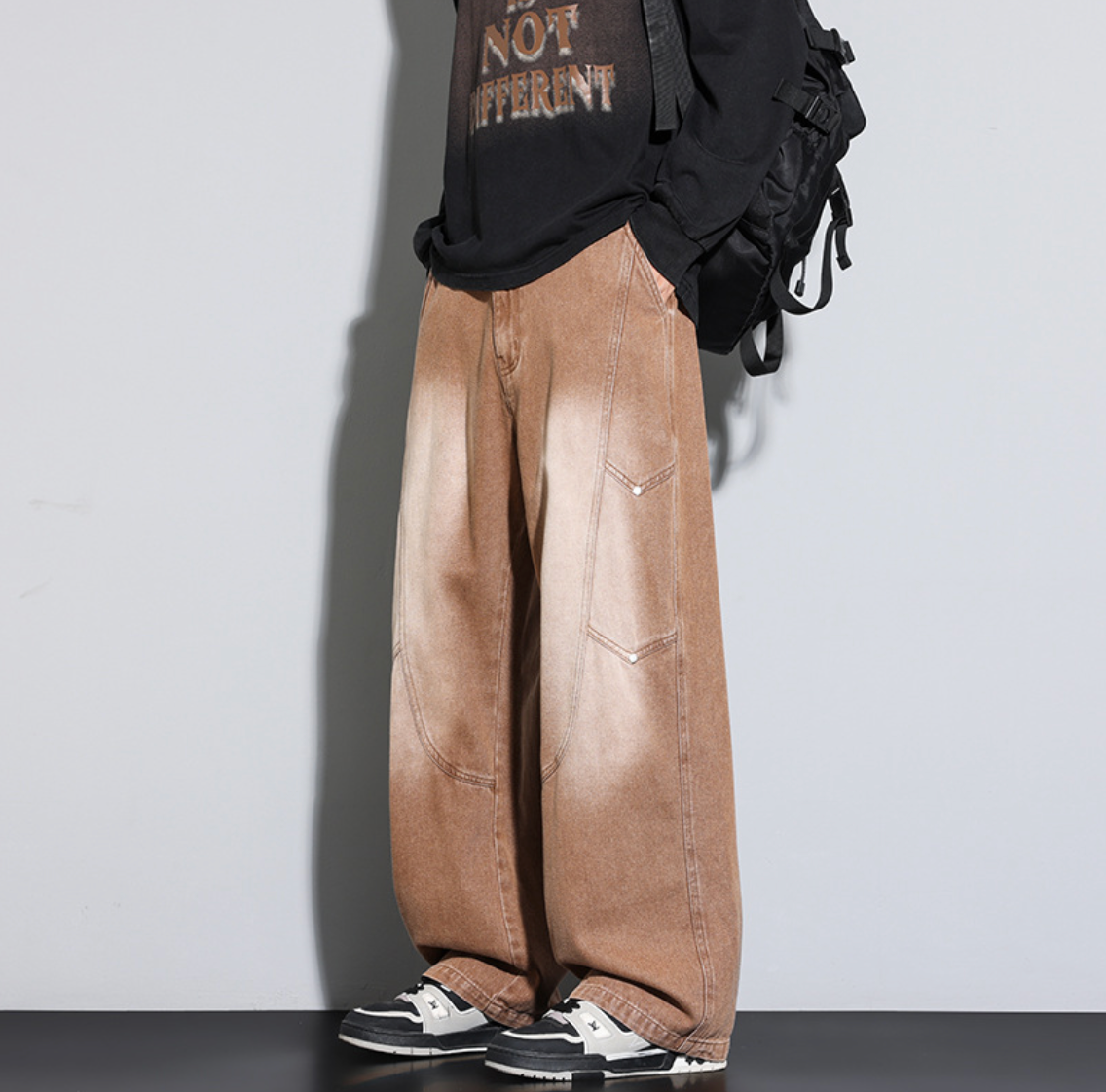 AMERICAN STREETWEAR FADED TROUSERS