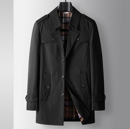 MID-LENGTH TRENCH COAT