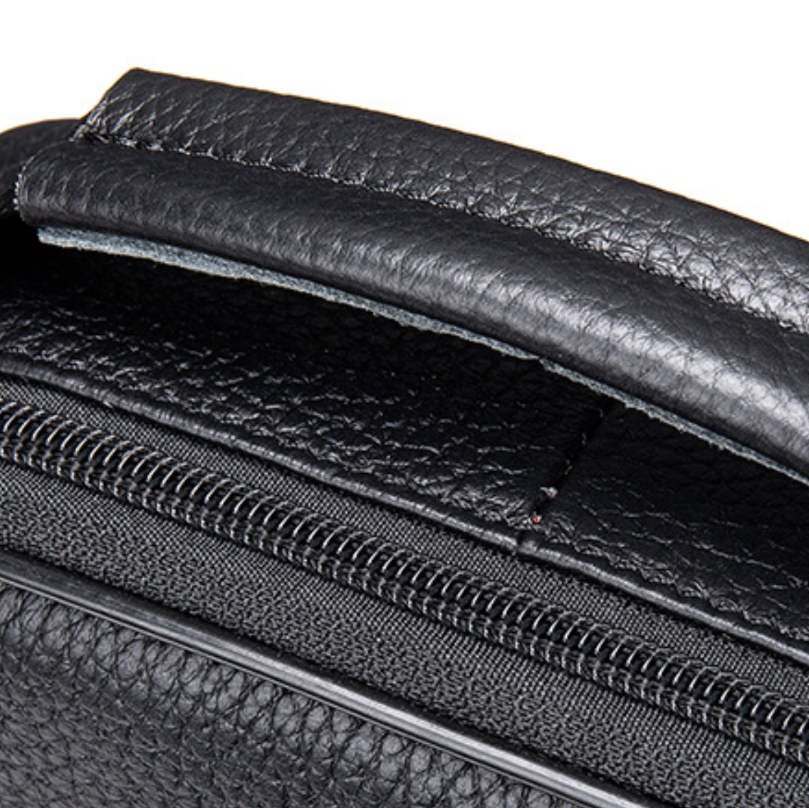 GENUINE LEATHER CROSSBODY BAG