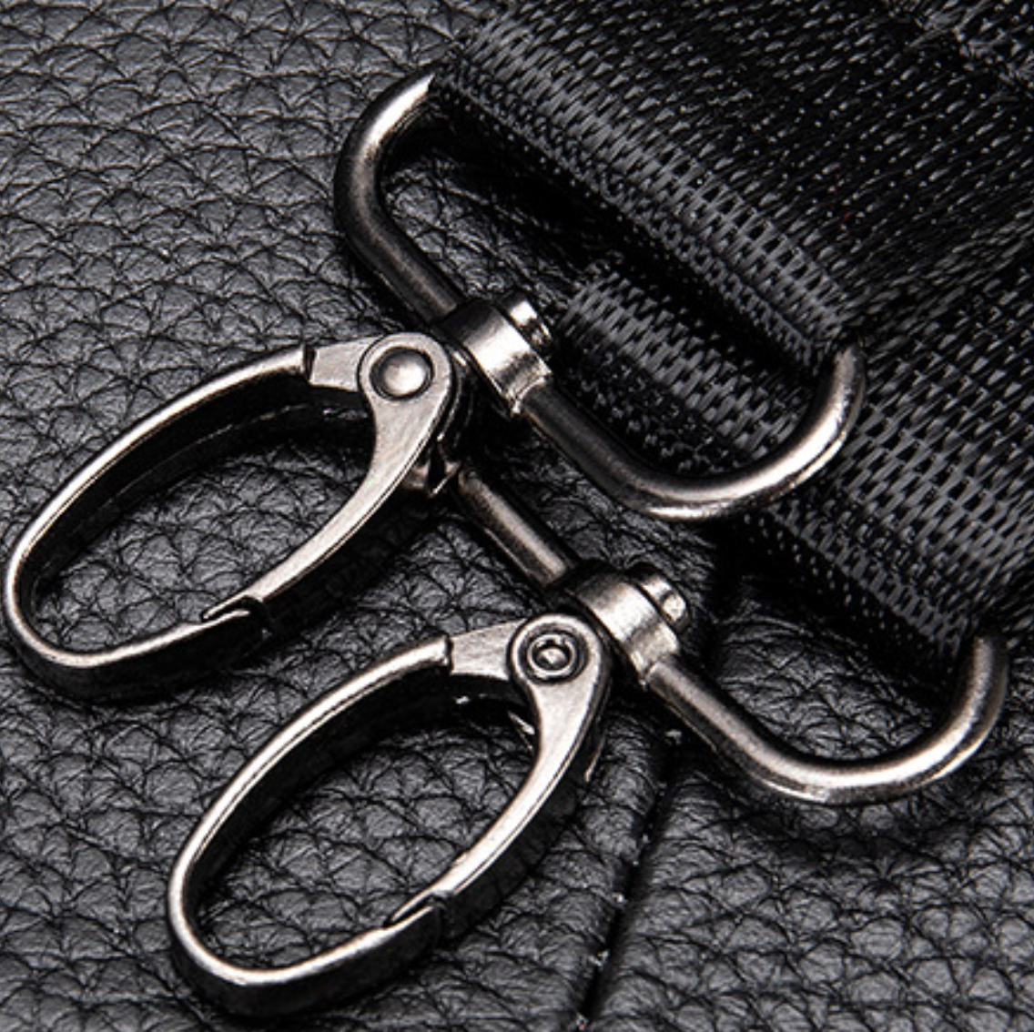 GENUINE LEATHER CROSSBODY BAG