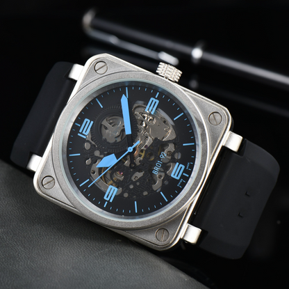 LIMITED EDITION SQUARE SKELETON WATCH