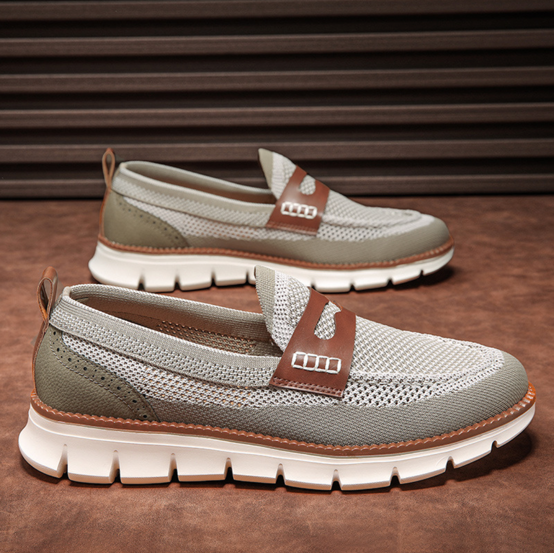 BREATHABLE CASUAL LOAFERS
