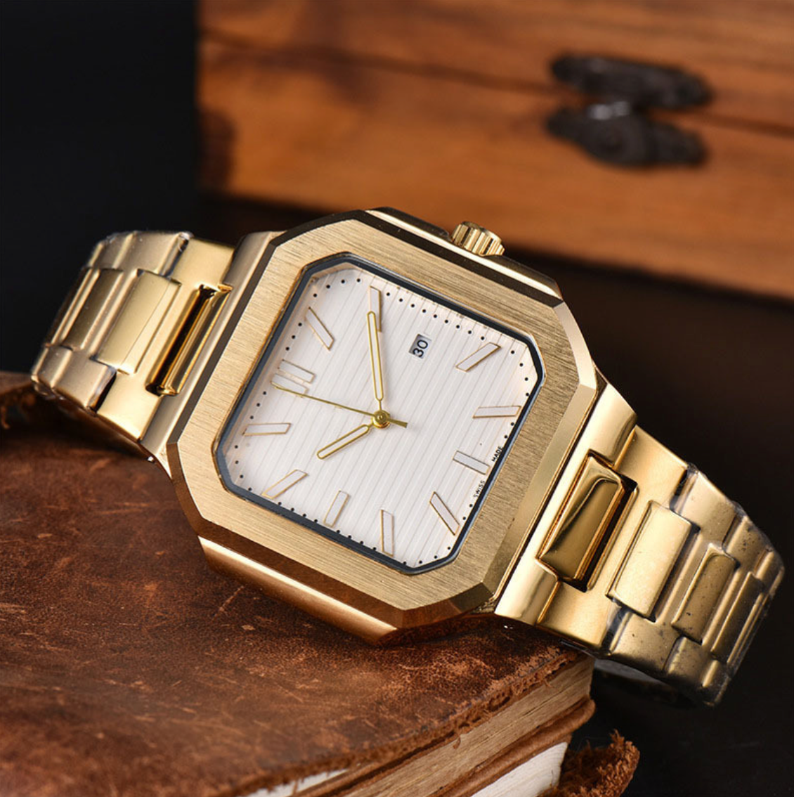 SQUARE LUXURY WATCH