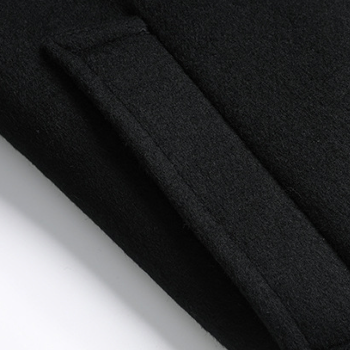 Wool Fur Collar Coat