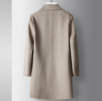 Handmade Tweed Wool Overcoat