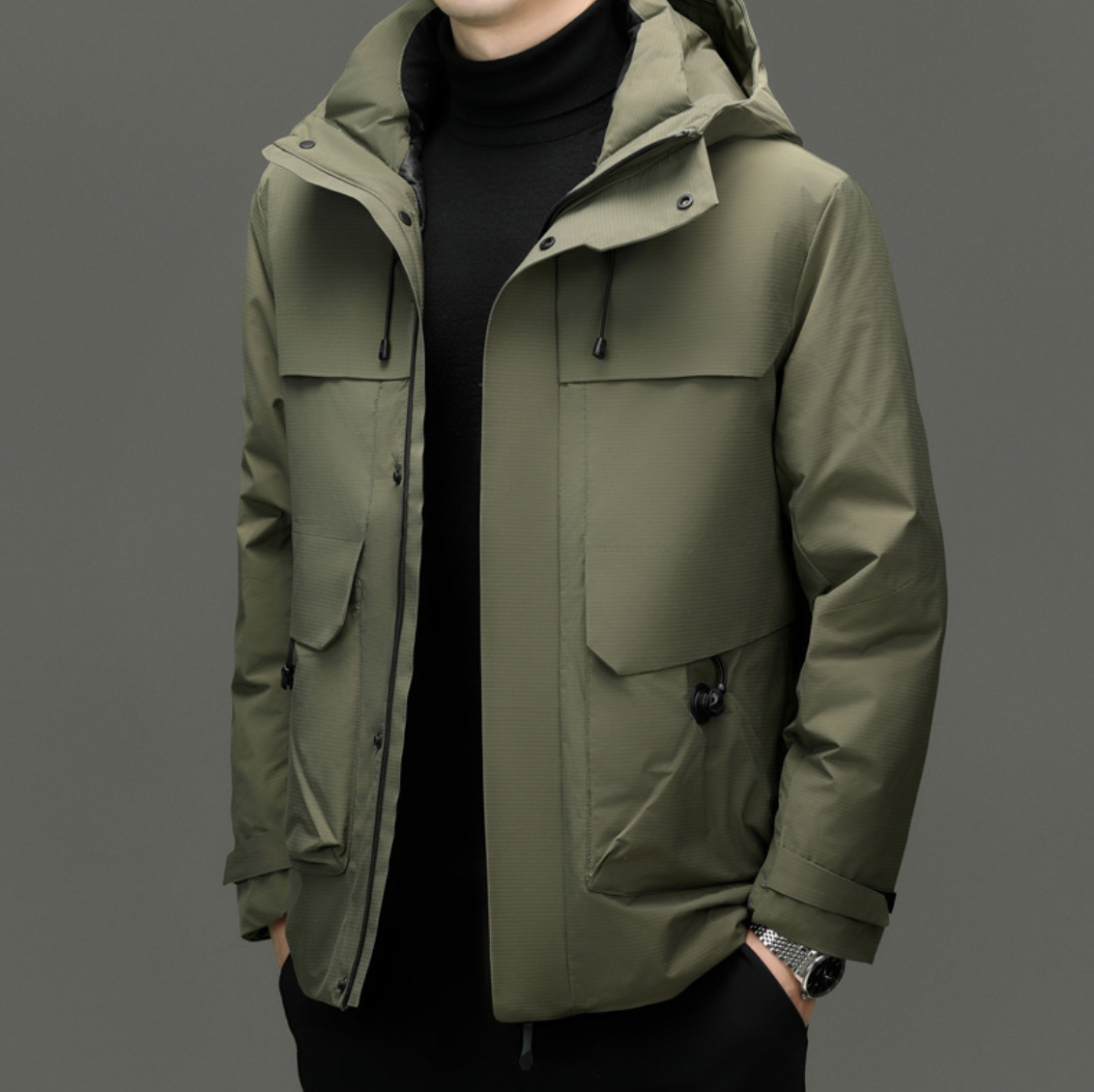 Modern Casual Down Coat