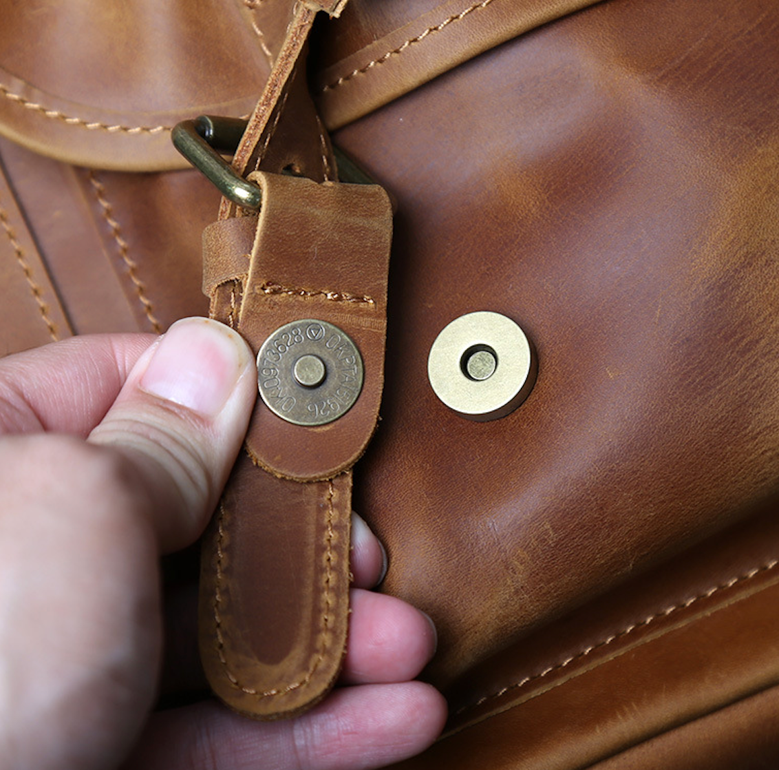 CRAZY HORSE LEATHER BACKPACK