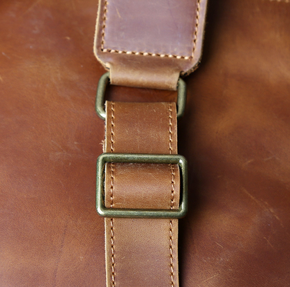 CRAZY HORSE LEATHER BACKPACK