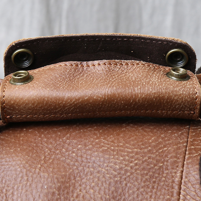 VINTAGE COWHIDE DUFFEL BAG