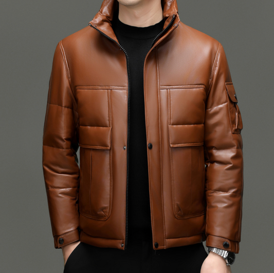 SHEEPSKIN DOWN COAT