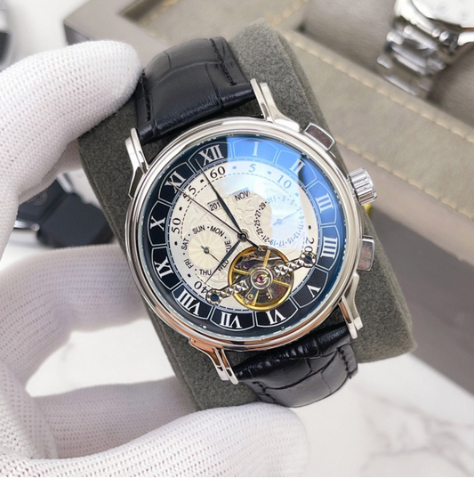 AUTOMATIC SKELETON DRESS WATCH