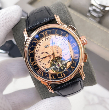 AUTOMATIC SKELETON DRESS WATCH