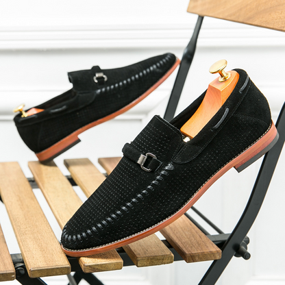 COMFORTABLE SUEDE LOAFERS