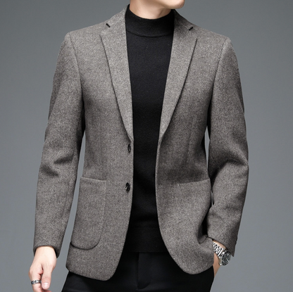 Wool-Tweed Business Blazer