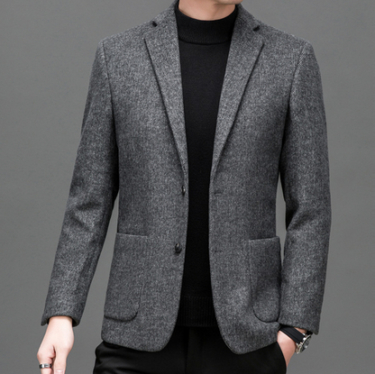 Wool-Tweed Business Blazer