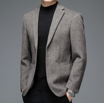 Wool-Tweed Business Blazer