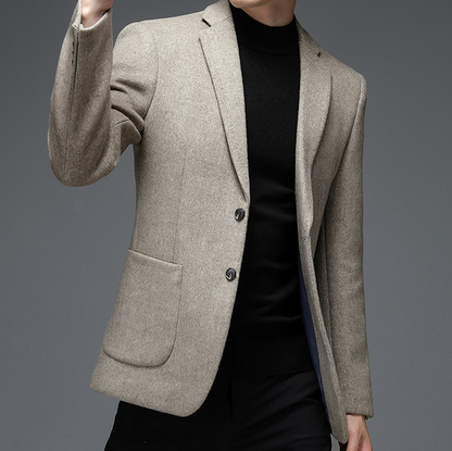 Wool-Tweed Business Blazer