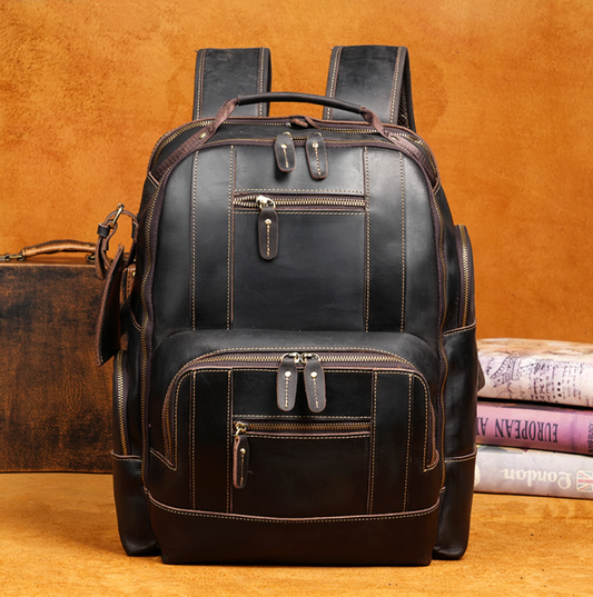 GENUINE LEATHER BACKPACK