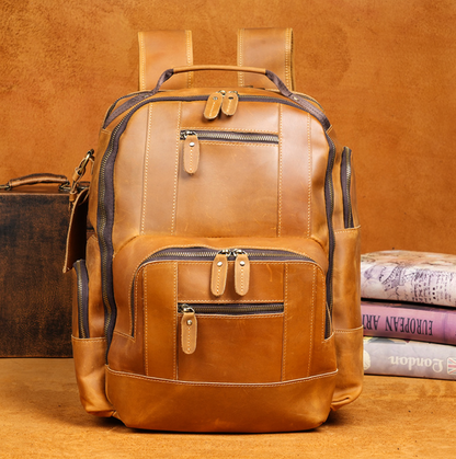 GENUINE LEATHER BACKPACK