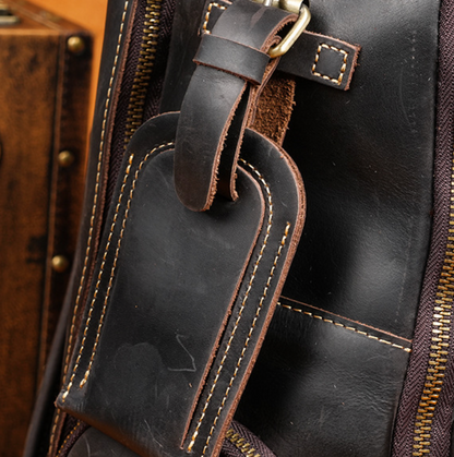 GENUINE LEATHER BACKPACK