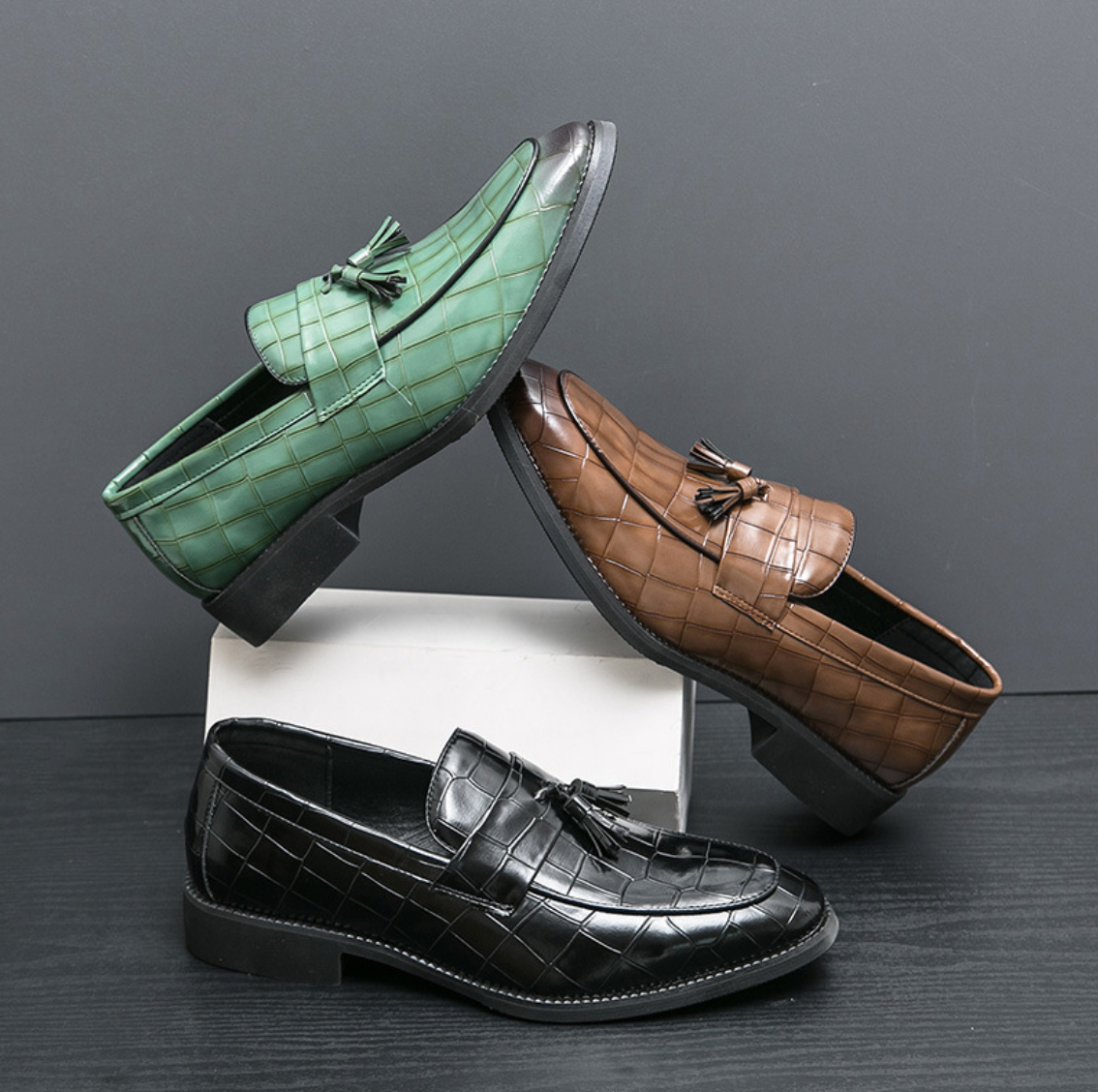 CROC FORMAL LOAFERS